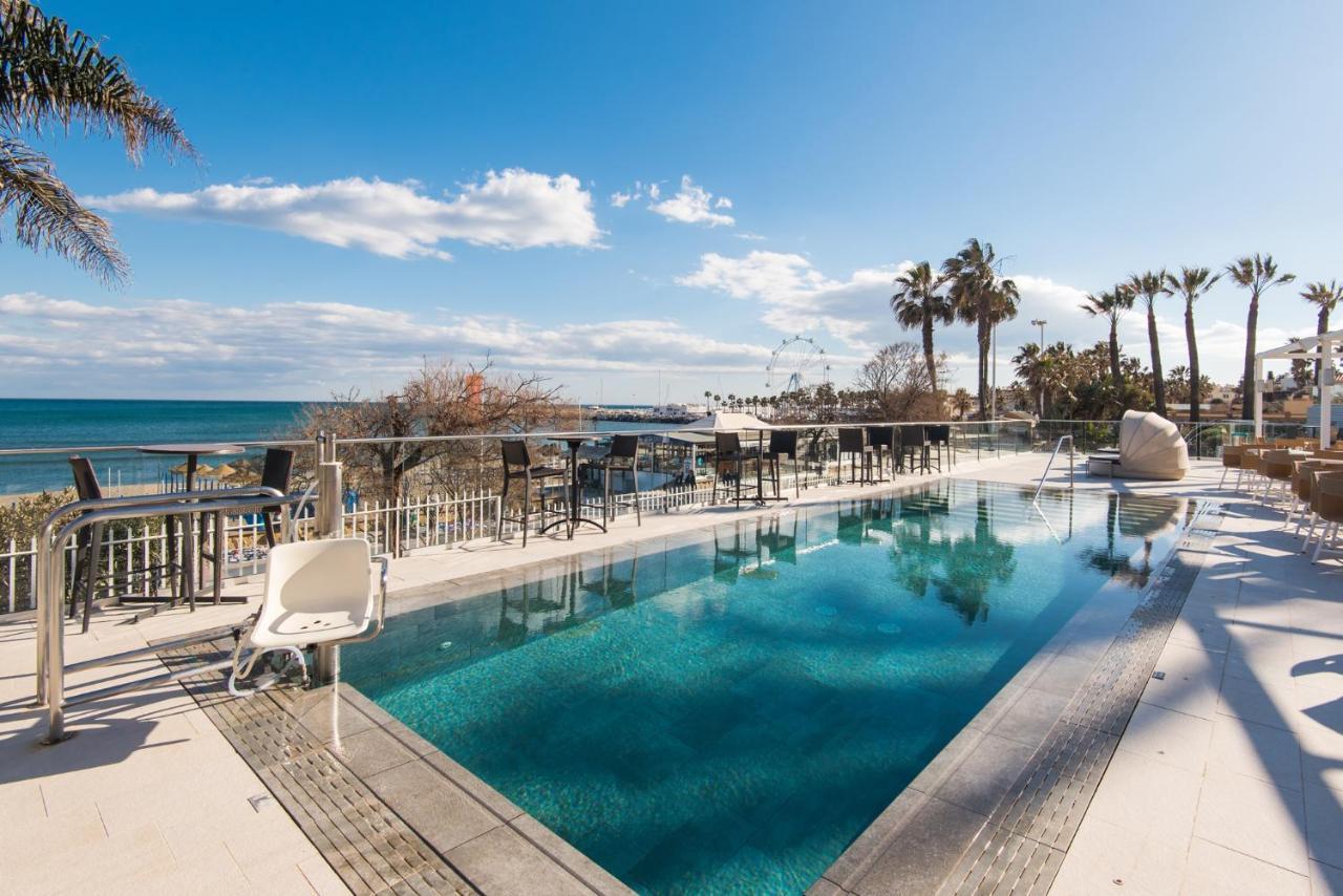 Aloha Puerto Private Apartment 1St Line Carihuela Beach Торремолинос Экстерьер фото